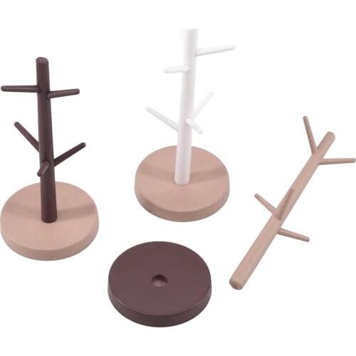 Dolls House Decor Mini Furniture Cup Holder Rack 1:6 Scale Miniatures Toy