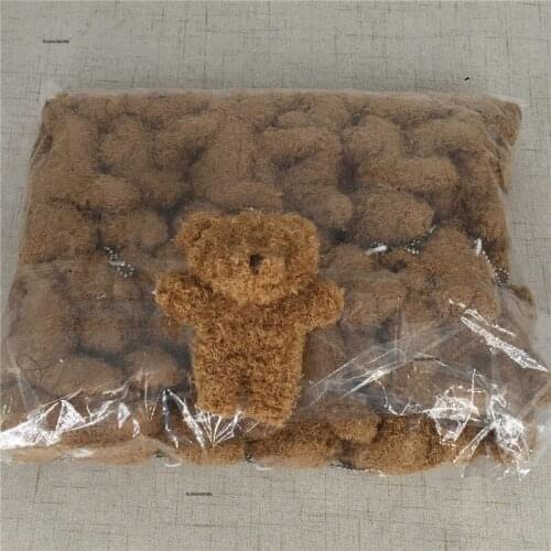 SIZE 10*6CM NEW Quality Wedding Bear Gift Plush Toy , Key Chain Stuffed Doll