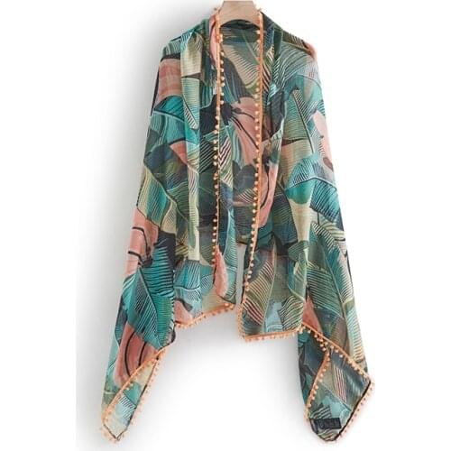 JHBeute New Fashion Brand Womens Retro Rectangular Long Scarf Shawl Printing Autumn and Winter Ladies Soft Loose Scarf Women