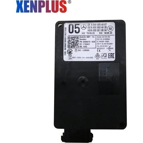 Xenplus 1pcs Original OEM A0009054907 for Mercedes-Benz C CLA CLS GLC GLE S550 SL Radar Sensor FOR Collision Warning System