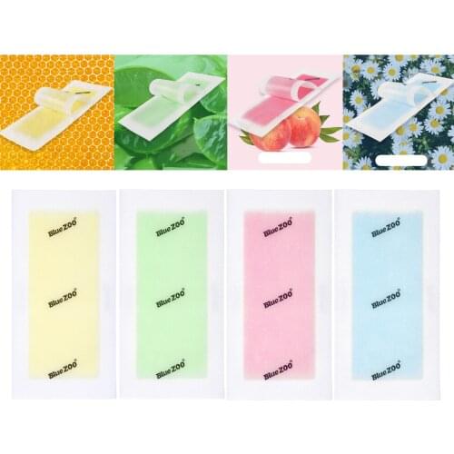 10 Sheets Wax Strips Hair Removal for Arms Underarms Legs Body Wax Strips