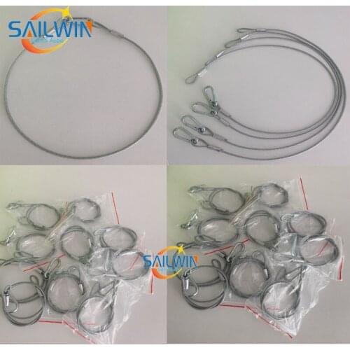 20pcs/LOT 4MM*85CM Load 25KG Light Safety Chain -Light Duty Safety Chain For LED Par light stage light accessories Clamp