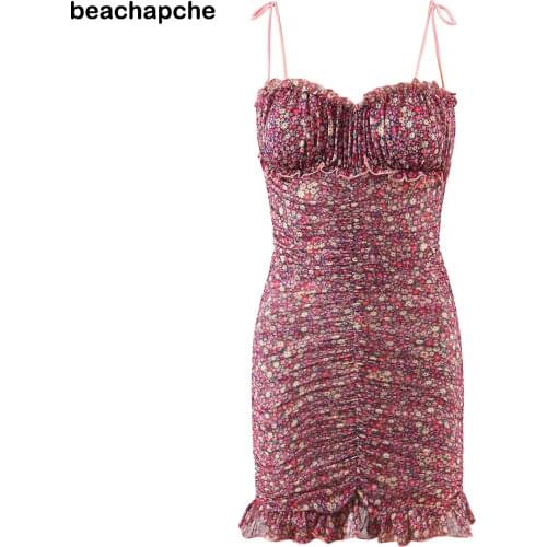 Летние шифоновые платья Beachapche China At AliExpress