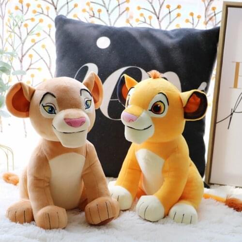 Disney The Lion King Plush Toys Simba Cute Movie Simba 30cm Soft Stuffed Animals kids doll toys For Children Birthday Gifts DS01