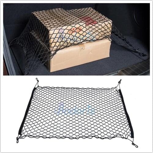 For Toyota LC 200 Land Cruiser Prado FJ 120 150 100 Rear Truck Storage Bag Luggage Nets Hook Organizer Dumpster Net Car Styling