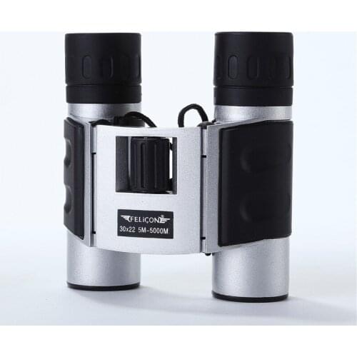 FELICON FE-30X22 Ultra Mini Pocket Size Telescope BAK Prism 30 times, 10-1000 meters effective, BAK4 prism