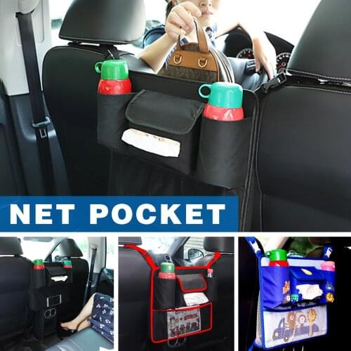 Multi-function Car Net Pocket Car Seat Storage Pouch Bag Car Armrests Seats Storage Organizer Car Styling