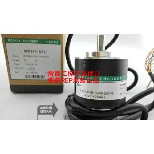 New Original rep incremental encoder ISC5208-001G-600BZ3-5L DC5V