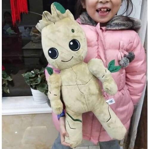 Original Disney Groot Tree Man Plush Toy Giant Stuffed Doll 45cm Kawaii Kids Gift