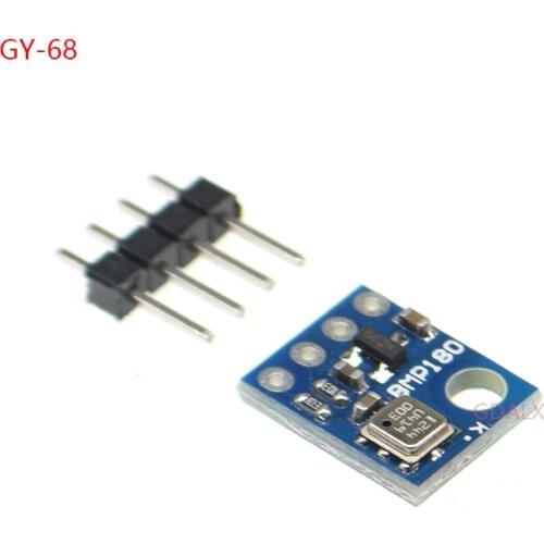 GY-68 BMP180 GY68 Replace BMP085 Digital Barometric Pressure Sensor Board Module GY68 For Arduino I2C Interface 1.8V 3.6V 3.5MHZ