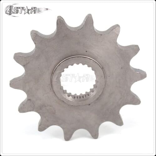 45# High Sthength Steel 13T Front Chain Sprocket For CR CRF CR125R 04-07 CRF250R 04-16 Motorcycle Off Road Motocross Dirt Bike