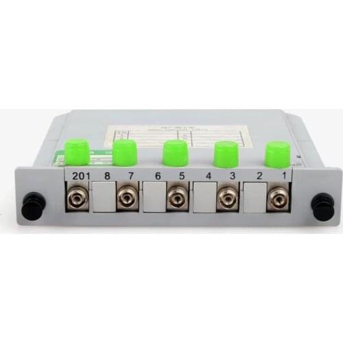 FC /APC PLC 1X4 Splitter Fiber Optical Box FTTH PLC Splitter Box with 1X4 Planar Waveguide Type Optical Splitter free shipping