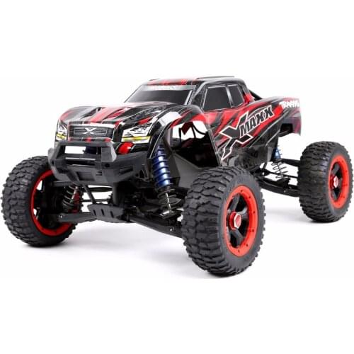 Rc part wheel waterproof gravel tire alloy adapter and plastic wheel wrench for 1/5 TRAXXAS XMAXX X-MAXX