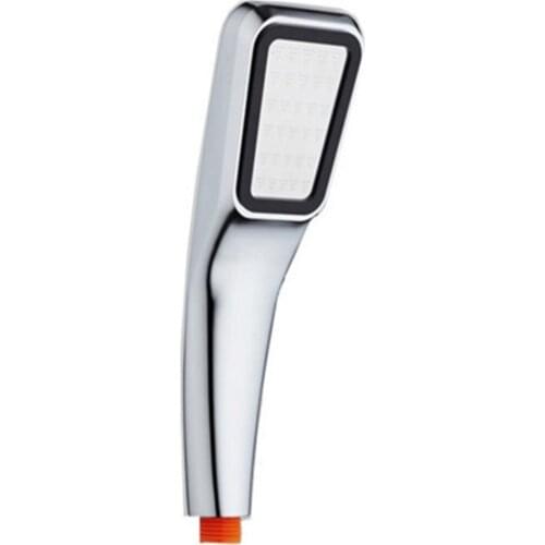 Handheld Shower Head High Pressure Streamline Water Saving Rainfall ABS With Chrome Plated Booster Showerhead 300 Holes