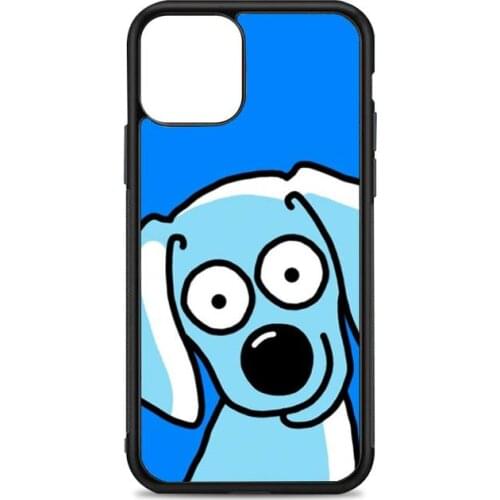 Dog Selfie blue Phone Cases for iPhone 12 mini 11 pro XS Max X XR 6 7 8 plus SE20 High quality TPU silicon cover