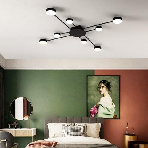 Nordic Modern Ceiling Lamp For Living Room Bedroom Home Chandelier Modern LED Lamp Factory Direct Lighting Lampshade