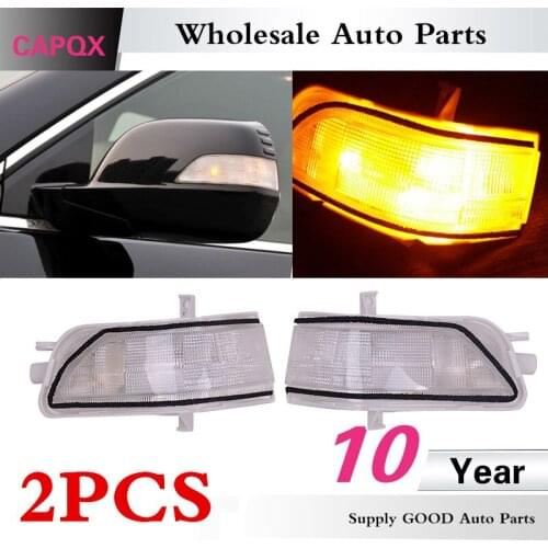 CAPQX 2PCS Rearview Mirror Turn Signal LED indicator light Blink Lamp For CRV CR-V 2007-2011 RE1 RE2 RE4 for Crosstour 2011-2016
