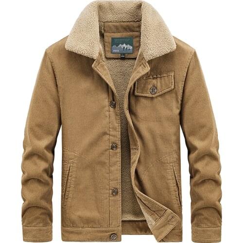 TACE&SHARK Mens Corduroy Jackets