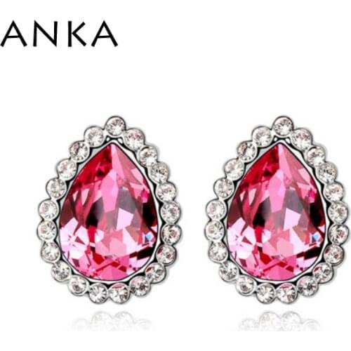 ANKA Earrings For Women Limited Crystal New Romantic Animal For Brinco Pendientes Free Shipping #91429