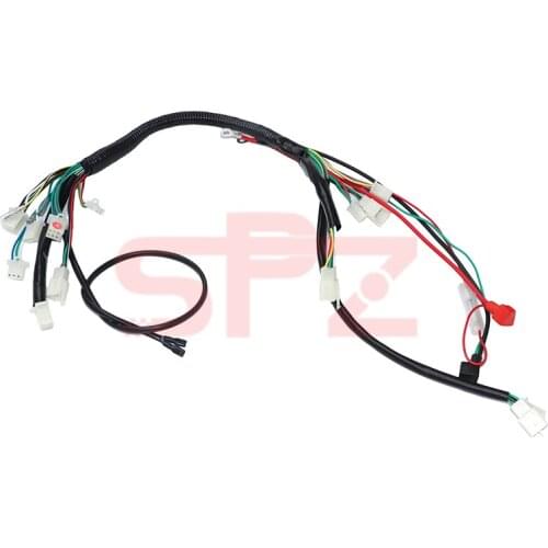 Motorcycle ATV off-road vehicle wiring harness line assembly suitable for 50-125CC off-road motorcycle ATV pit off-road vehicle
