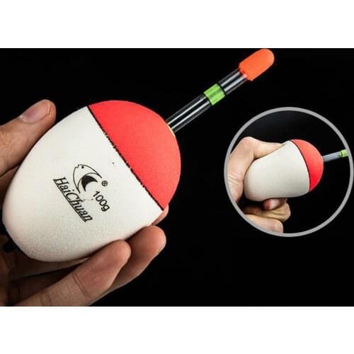 1Pcs Fishing Float High Quality EVA Luminous Float Fish Bait for Sea Fishing Carp Fishing Tackle Accessories Plastic