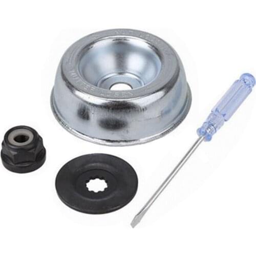 Gardening Machine Lawnmover Blade Adapter Kit Thrust Washer Rider Plate Collar Nut Maintenance Screwdriver Attachment tools