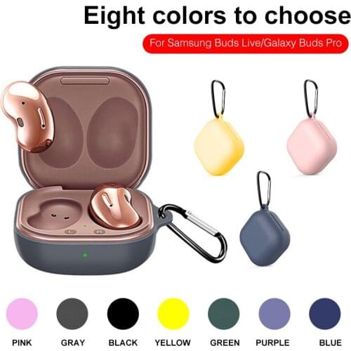 Case For Samsung Galaxy Buds Pro Case Liquid Silicone Earphone Accessorie Protector shell For Samsung Buds live Shockproof Cover
