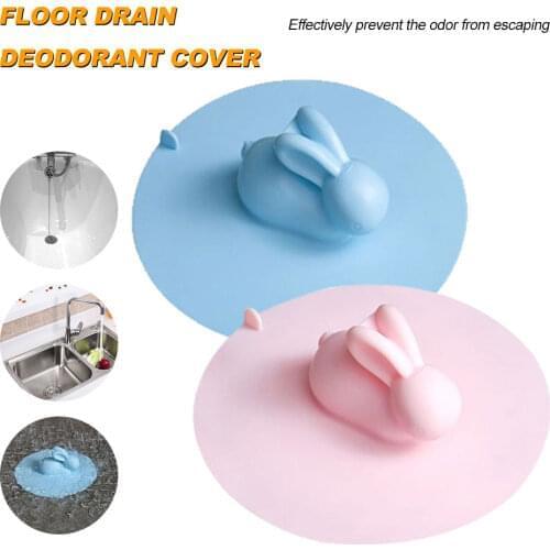 Household Sink Filter Shower Drain Hair Catcher Stopper Bathroom Floor Drain Cover 15cm Silicone Anti-clogging Sink Strainer