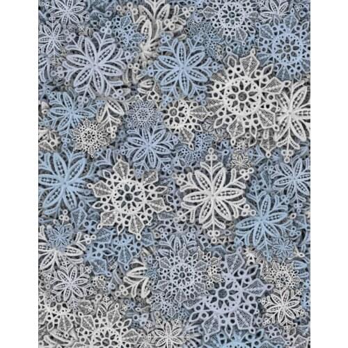 LIFE MAGIC BOX Photography Backdrops Snowflake Pattern Vinyl Wood Backgrounds S-2516
