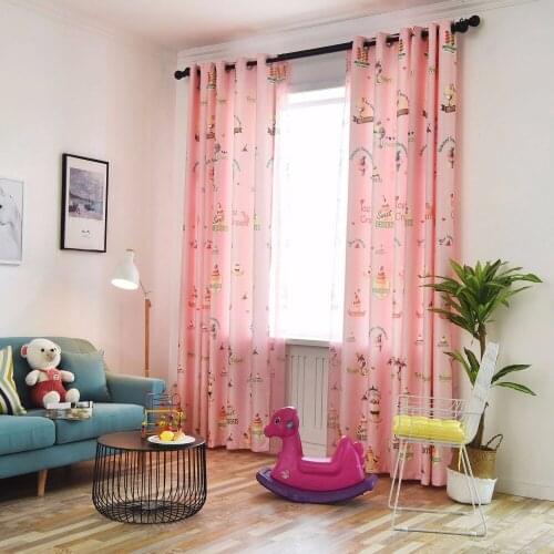 MaDuoGuNiang Curtains In The Nursery At The Window