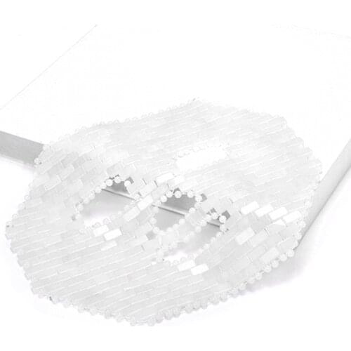 White Jade Face Mask Facial Massager Chinese Traditional Popular Jade Mask Natural Stone Mask Anti Wrinkle Skin Care Tool