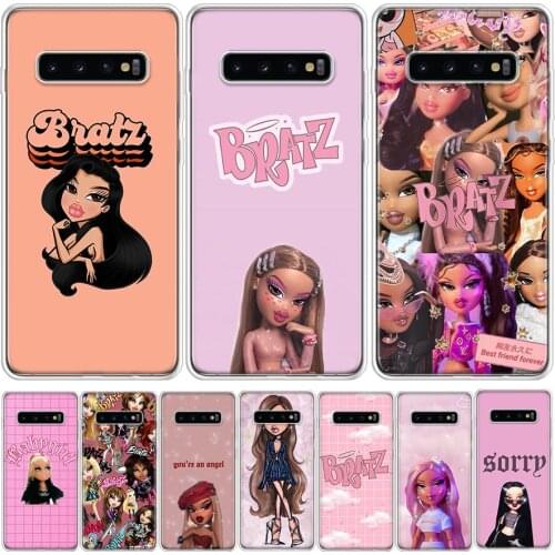 Lovely Doll Bratz soft fashion bumper Phone Case For Samsung GalaxyA90 A71 A70 A51 A50 A41 A40 A30 A21 A10 A9 A8 A7 A6Plus M30S