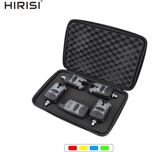Carp fishing 4+1 wireless bite alarm set with 4pcs fishing chain swinger indicator Fishing Tackle