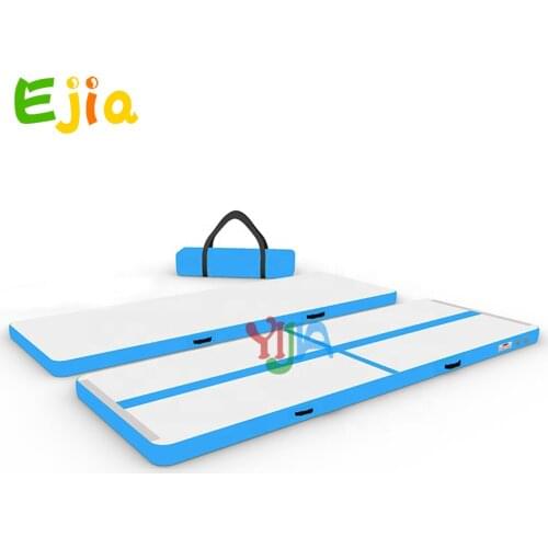 Home used exercise 3m/4m/5m Airtrack Gymnastics Tumbling Mat Inflatable Tumble Track with Electric Air Pump for Indoor outdoor