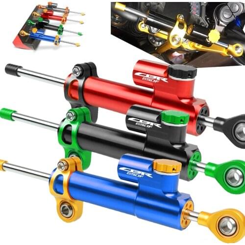 For Honda CBR650F CBR 650F CBR 650 F 2013-2019 2017 2018 Motorbike CNC Adjustable Damper Steering Stabilize Safety Control Over