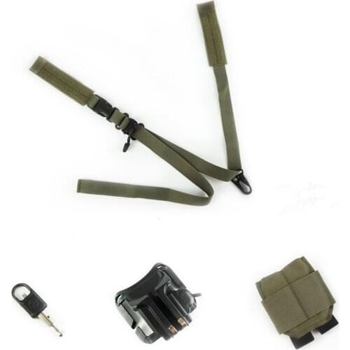 THE SLINGSTER Straps ARMS Braces Suspenders Sling MOLLE adapter