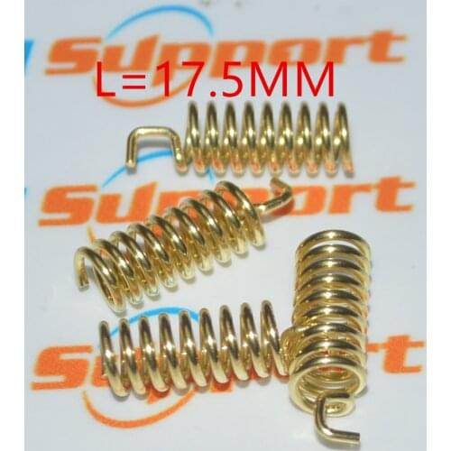 50PCS/LOT 868MHZ 915MHZ Built-in spring antenna 2DB-3DB copper Gain impedance standing wave ratio L=17.5MM L type / straight