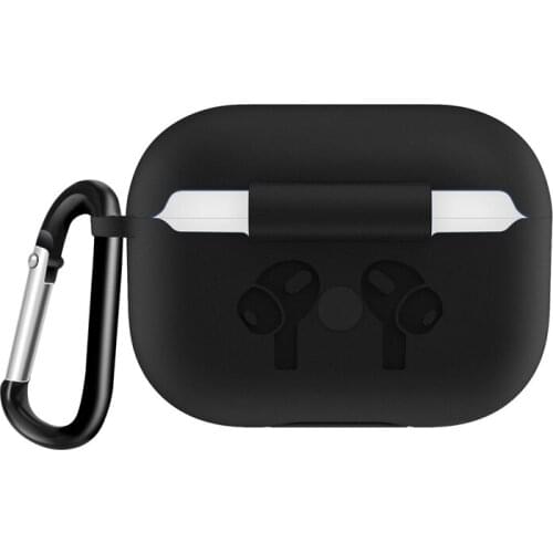 Charging Box with Buckle Silicone Protective Case Skin Cover for Airpods Pro