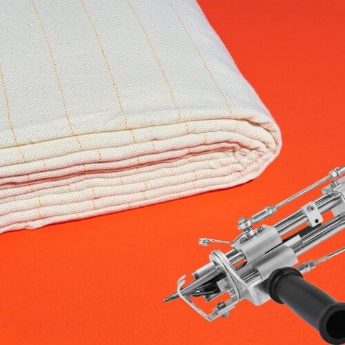 2.1x1meter Monk Cloth Tufting Cloth with Marked Lines for Punch Needle DIY