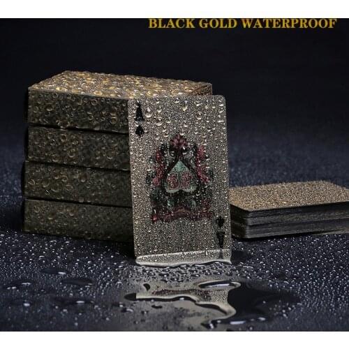 2 Sets/Lot Poker Plastic Waterproof Board Game Cards Set Poker Washable Plastic Deck Of Cards Poker Travel Games