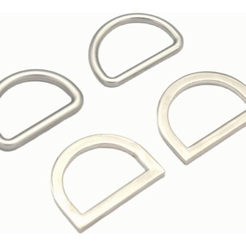 25MM Silver D Ring Slide Adjustable Buckles Purse Handbag Hardware Bag Clasp Dog Collar Supply Leather Webbing