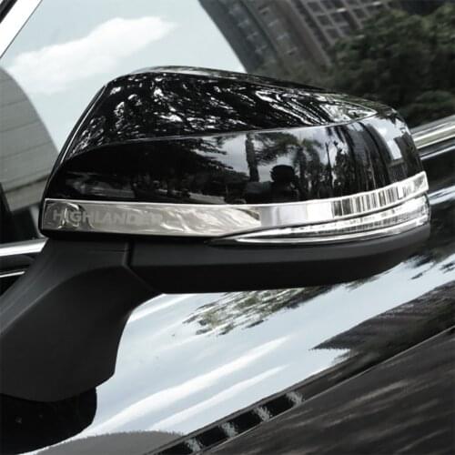 SIDE REAR VIEW MIRROR WING TRIM COVER FOR TOYOTA HIGHLANDER XU70 2020 2021 ACCESSORIES CAR STYLING