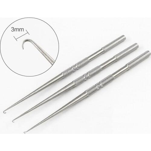 Line carving nose big V line embedding error correction needle thread taker loosening needle repairer plastic thread carving equ