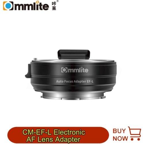Commlite Electronic AF Lens Adapter CM-EF-L from EF/EF-S Mount Lens to for Panasonic Sigma Leica L-Mount Cameras
