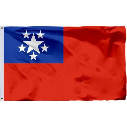 Burma (1948-1974) Flag 150X90cm (3x5FT) 120g 100D Polyester High Quality Banner Ensign Free Shipping