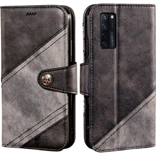 Flip Case For ZTE Axon 20 5G Book Leather Case Shockproof Bumper Flip Case For ZTE A2121 Cover