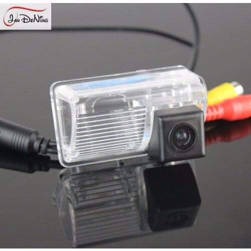 JanDeNing HD CCD Car Rear View Parking/Backup Reverse Camera/Waterproof License Plate Light OEM For Toyota Corolla EX 2008-2015