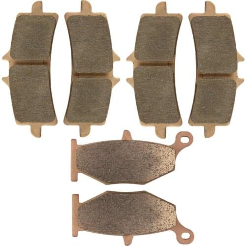 Motorcycle Parts Front & Rear Brake Pads Kit For SUZUKI GSX1300R GSX1300 R Hayabusa Calipers 13-15 Copper Based Sintered