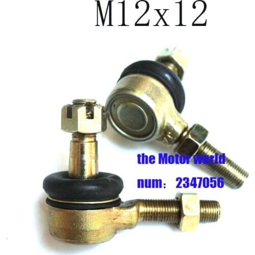 ATV M 12x12 ball joint cone shape 1 pair spare parts 50cc 70cc 90cc 110cc 125cc 150cc 200cc 250cc ATV Quad 4-Wheeler