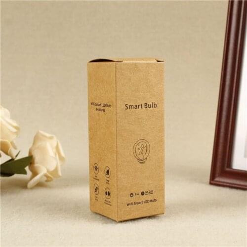 Custom kraft corrugated paper box with logo design for cosmetic,UV printing cosmetic paper box package ---PX12030